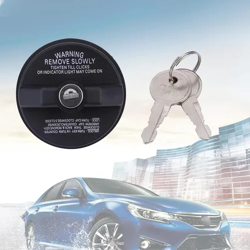 Miniatura 5 de 1 tapa de gas con bloqueo, tapa de combustible con bloqueo compatible con 4Runner, FJ Cruiser, Tacoma, Tundra, Chevy Camaro, CRV, Mazda, Cadillac
