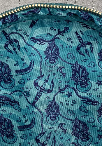 Miniatura 6 de Loungefly Disney Villains Scene Ursula Crystal Ball - Bolsa de hombro para mujer, doble correa, talla única