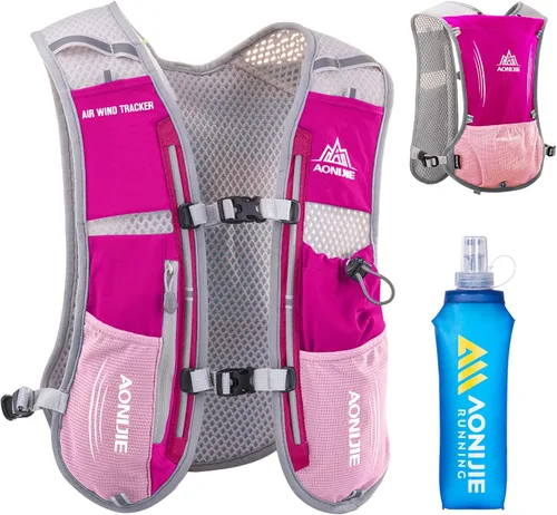 Miniatura 29 de Azarxis Botellas de Agua para Correr Flask Sin BPA A Prueba de Fugas Paquetes de Chaleco de Hidratación Cinturón de Cintura de Repuesto para #1 8.5