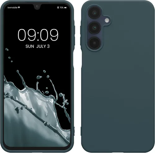 Miniatura 206 de kwmobile Funda compatible con Samsung Galaxy A23 4G / 5G - Funda de silicona TPU metálica suave y delgada - Rojo oscuro metálico