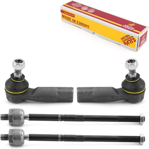 Metrix Premium Chassis Parts - Juego de 4 barras de acoplamiento interior y exterior para Audi A3 15-16, Seat Leon 06-20 (México), 09-17 Volkswagen