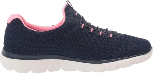 Miniatura 6 de Skechers Tenis clásicos geniales para mujer Summit Azul marino rosa encendido 85