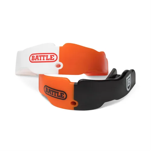 Miniatura 2 de Battle Sports - Paquete de 2 protectores bucales, máxima protección y transpirabilidad, sin tirantes, apto para adultos y jóvenes, paquete de 2