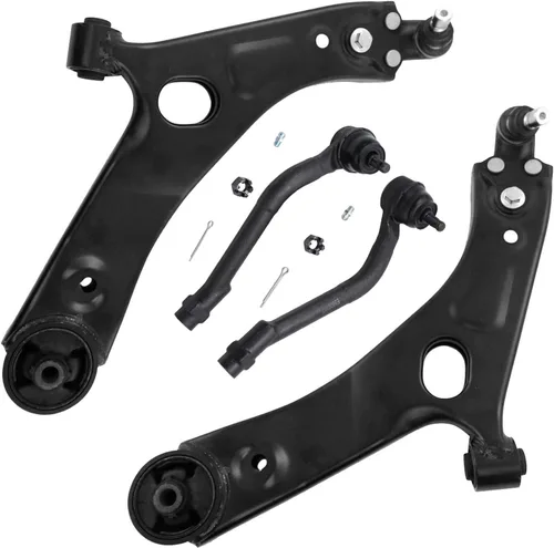 Miniatura 186 de Detroit Axle - Kit de 4 brazos de control delanteros para Ford Mustang 05-10, 2 brazos de control inferiores, 2 puntales 2005 2006 2007 2008 2009