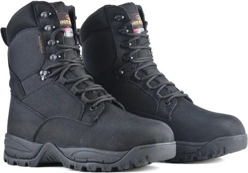 Miniatura 8 de Men's Waterproof Military Tactical Boots Lightweight Work Boot Insulated Hunting Boots, 8 Inches Lace-up Outdoor Boots, 400g Thinsulate
