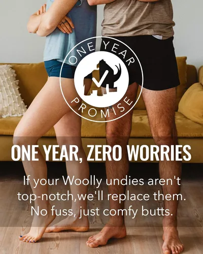 Miniatura 5 de Premium Wicking Merino Wool Workout Boxer Brief