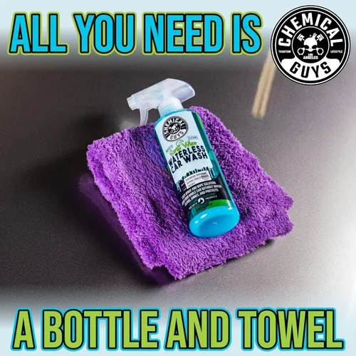 Miniatura 11 de Chemical Guys Swift Wipe - Aerosol rociable para lavado de autos sin agua, pulveriza y limpia para limpiar y dar brillo de forma segura a