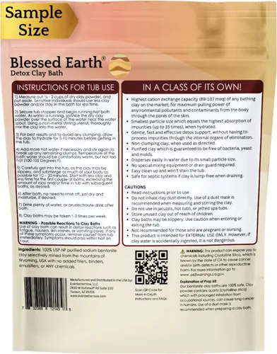 Miniatura 8 de Baño de arcilla desintoxicante Blessed Earth, bentonita de sodio 100% puro, grado terapéutico, limpieza y purificación, por EvenbetterNow LLC