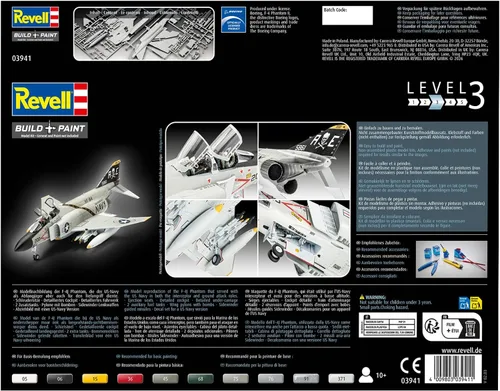 Miniatura 6 de Revell of Germany 03941 F-4J Phantom Ll Kit de construcción