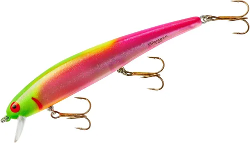 Miniatura 3 de Bomber Señuelos Long A Slender Minnow Jerbait Señuelo de Pesca a rayas (Baby Striper)