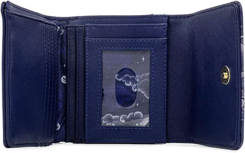 Miniatura 3 de Loungefly Disney Aladdin Jasmine Castle Kisslock Cartera, Violeta oscuro, Cartera