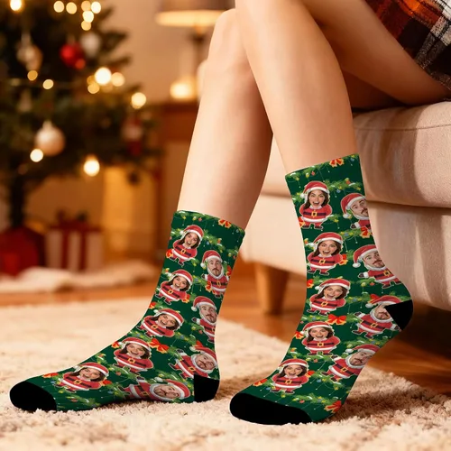 Miniatura 104 de Artsadd Calcetines personalizados para mujeres y hombres, amantes de los perros y gatos, regalos divertidos unisex personalizados