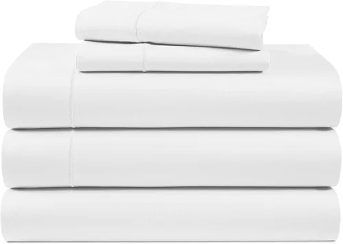 LANE LINEN - Sábanas King divididas 100% algodón egipcio suaves y cómodas para camas ajustables, gruesas, calidad de hotel, costuras reforzadas