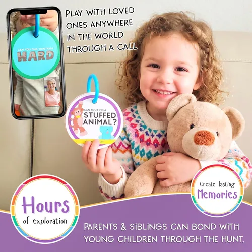 Miniatura 5 de LMC Products Juegos de Búsqueda del Tesoro para Niños Actividades para Pequeños Juegos Educativos para Niños de 2, 3 Años y Más Tarjetas
