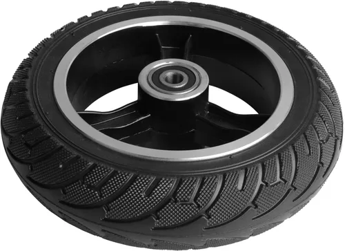 Miniatura 8 de 200x50 rueda de neumático sólido con ruedas de aleación de aluminio para scooter eléctrico, coche de equilibrio 8x2, rueda sólida a prueba