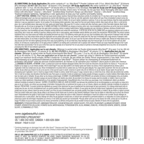 Miniatura 7 de AGE beautiful Permanent Powder Hair Lightener with Ultra Bond Building Formula, Lifts Up to 9+ Levels, Strengthens & Protects Hair, Professional for