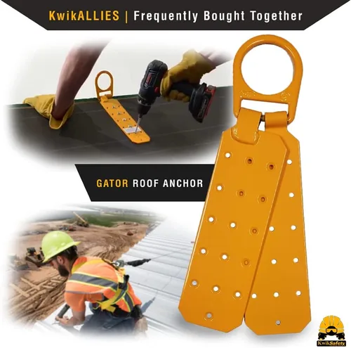 Miniatura 7 de KwikSafety - Charlotte, NC - TSUNAMI [Cuerda trenzada de alta calidad] Cuerda vertical de salvavidas ANSI OSHA Gancho de agarre con resorte 1 Paquete