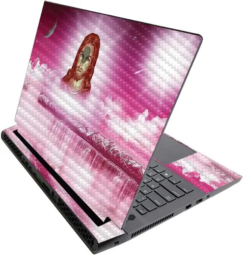 Miniatura 630 de MightySkins - Skin brillante con purpurina para Alienware M17 R3 (2020) y M17 R4 (2021) - Diversión de los años 90 Acabado duradero con purpurina