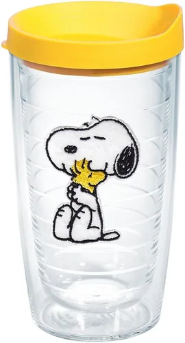 Miniatura 13 de Tervis Colección Best Buddies de Peanuts Snoopy Casa de Woodstock Hecho en Estados Unidos Vaso de viaje aislado de doble pared mantiene las bebidas