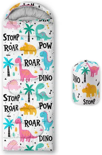 Miniatura 28 de Axolotl Saco de Dormir de Unicornio para Niños y Niñas – Sacos de Dormir Ligeros Cálidos para Clima Frío, Saco de Dormir Portátil Impermeable