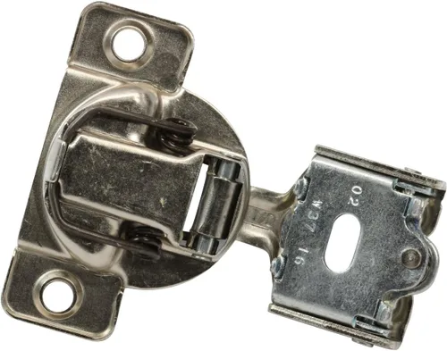 Miniatura 2 de Rok Hardware Grass TEC 864 - Paquete de 25 tornillos de cierre automático de 108 grados de 1/2 pulgada en bisagra compacta de gabinete 04399-15