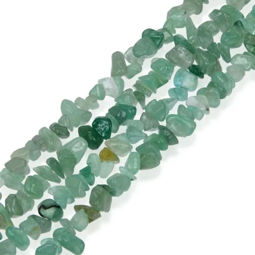 Miniatura 40 de Adabele Cuentas sueltas de gemas de cristal natural Chrysocolla de 15 pulgadas, con agujero perforado, de forma libre, espaciadores de piedra
