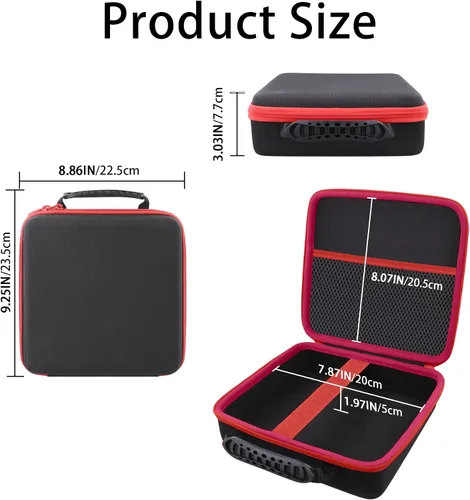 Miniatura 6 de Funda de almacenamiento de protección compatible con Boost GB40 / GB20 / GBX45 UltraSafe Jump Starter batería de litio y accesorios