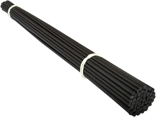 Miniatura 3 de 40 varillas de soldadura de plástico HDPE negro de 16 pulgadas de longitud, 1/8 pulgadas de diámetro, varilla de soldadura de polietileno de alta