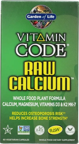 Miniatura 2 de Suplemento de calcio. Calcio, vitamina alimenticia para los huesos, de la marca Garden of Life, hhh-kyyy-tra-rat8284, 1, 1
