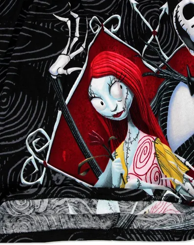 Miniatura 5 de Nightmare Before Christmas Jack and Sally - Calzoncillos tipo bóxer para hombre Negro