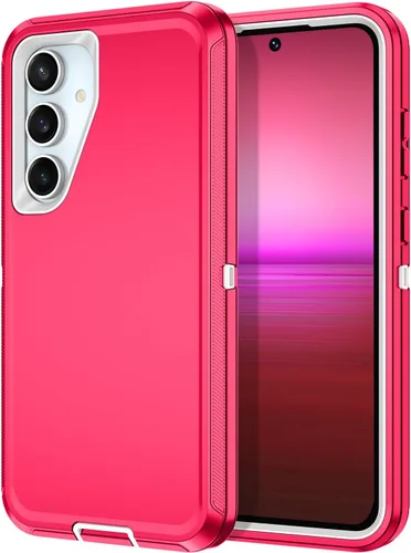 Miniatura 27 de I-HONVA para Samsung Galaxy S21 FE 5G, Funda Resistente a Golpes, Polvo y Caídas de 3 Capas, Protección Completa del Cuerpo