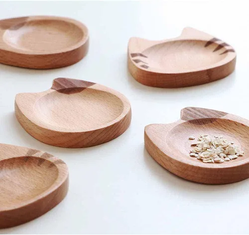 Miniatura 2 de Cucharas de café de madera para gatos, 2 lindos gatos gatitos de madera para cucharas de café, soporte para cucharaditas, decoración de estación