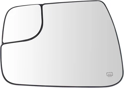 Miniatura 152 de TRQ Cristal de espejo izquierdo compatible con Chevrolet Silverado 1500 GMC Sierra 1500 2019-2021