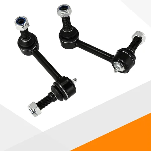 Miniatura 62 de 2 piezas eslabones de barra estabilizadora delantera compatibles con Dodge Ram 1500 4WD 06-10, Ram 1500 4WD 11-17 K80894 5170290AB 5170290AC