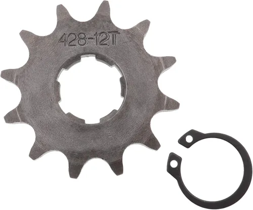 Miniatura 13 de 428 Piñón delantero Enigine con clip para motocicleta Dirt Bike (16.850-0.669 in, 10T)