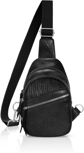 SUOSDEY 2023 Small Sling Bags for Women Crossbody Leather Fashion Crossbody Bags for Women Trendy Sling Purse