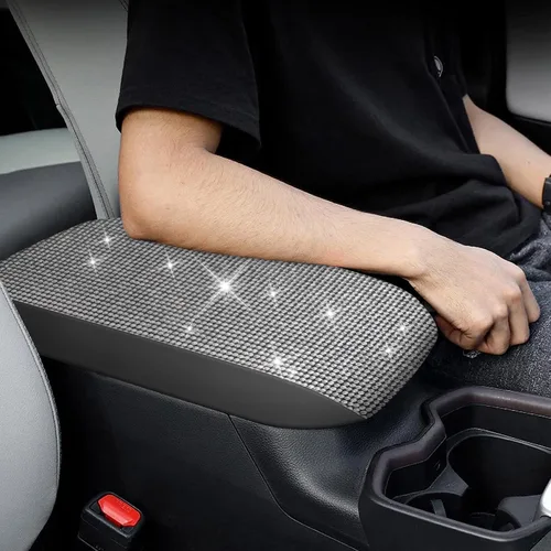 Miniatura 9 de AOMSAZTO Fundas de reposabrazos para Toyota RAV4 2013-2018 Beige