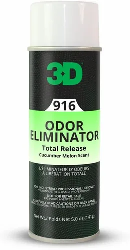 Eliminador de olores 3D, liberación total, 5 oz. Aerosol (melón de pepino)