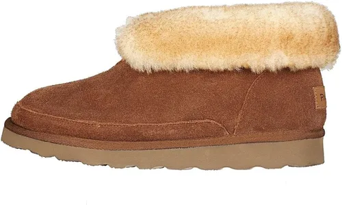 Miniatura 3 de PAMIR Botines de piel de oveja para hombre con espuma viscoelástica para interiores y exteriores