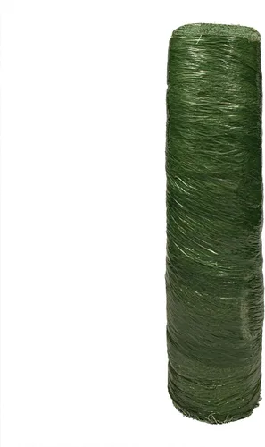 Miniatura 6 de Dewitt Manta Excelsior de red individual, verde, 4 x 112.5 pies, tapete de control de erosión de fibra de madera de álamo con malla para protección