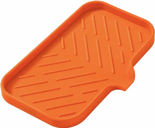 Miniatura 57 de MicoYang Jaboneras de Baño de Silicona con Boquilla de Drenaje - Organizador de Fregadero de Baño y Cocina, Soporte para Esponja, Bandeja de Jabón
