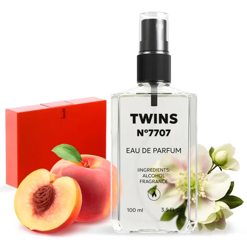 TWINS Impresión de Rush | Perfume para mujer Eau de Parfum | N.º 7707 | 3.4 fl oz (100 ml)