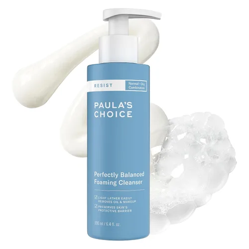 Miniatura 8 de Paula's Choice RESIST Perfectly Balanced Foaming Facial Cleanser, Face Cleanser with Hyaluronic Acid & Aloe, Anti-Aging Face Wash, Large Pores &