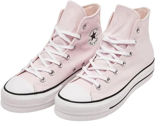 Miniatura 2 de Converse - Chuck Taylor All Star Tenis de mujer altos de plataforma con diseño de leopardo