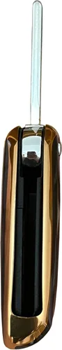Miniatura 5 de Funda para llavero Kia con llavero compatible con Kia Rio Optima Soul Sportage Sorento Carens Smart Remote Keys Fob (negro)