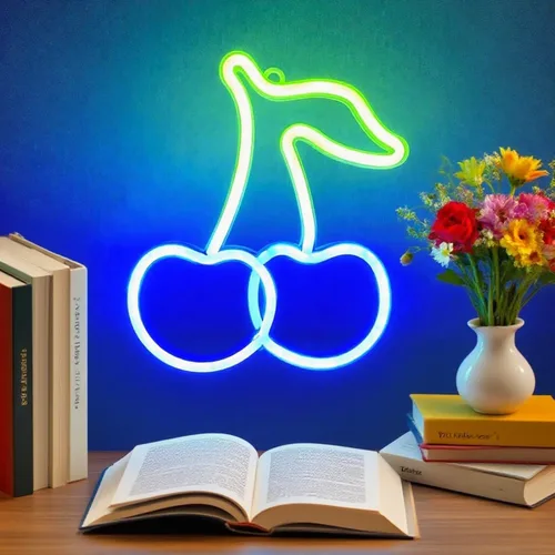 Miniatura 7 de Letrero de luz LED de neón de durazno, lámpara hecha a mano para pared, habitación, fiesta, hogar, bar, arte, Navidad, dormitorio, mesa, boda, Coral