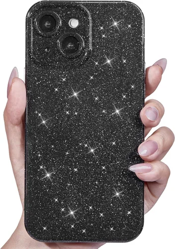 Miniatura 55 de Svanove Funda para iPhone 11 con Purpurina, Brillante Femenina Linda con Brillo Resplandeciente Reluciente Luminosa Funda de Teléfono para Mujeres