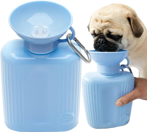Springer by Springland Botella de agua para perro, dispensador de botellas de agua portátil de viaje para perros, regalo para perros visto en las