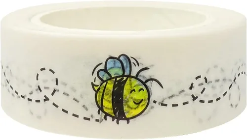 Miniatura 24 de allydrew Cinta adhesiva Washi, 0.591 in x 32.8 ft, zorros