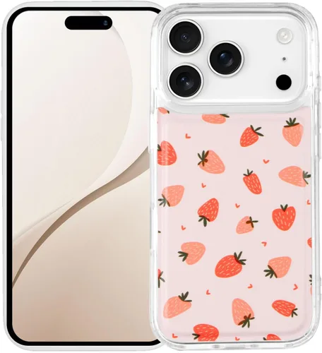 Miniatura 59 de Walli Fundas para iPhone 17 Pro, estética, magnética, compatible con cartera magnética y accesorios, bonita funda de piel vegana para iPhone 17 Pro